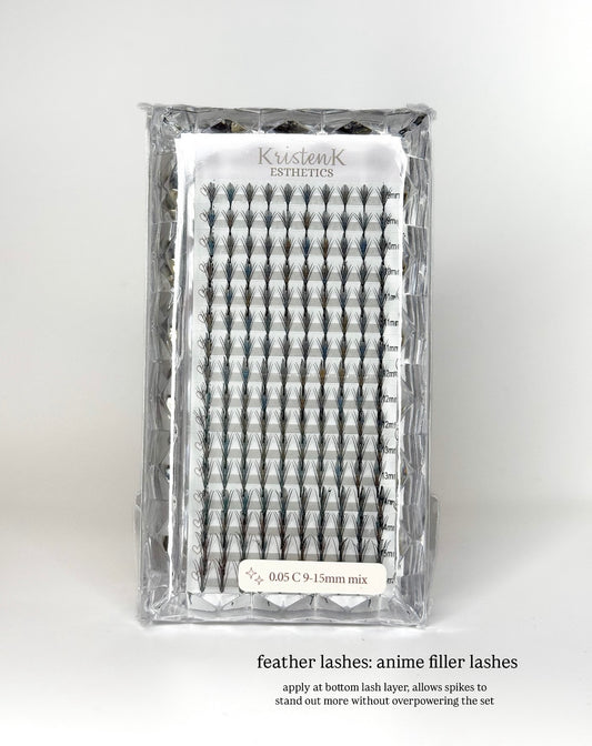 Anime Filler Lashes - Single Length
