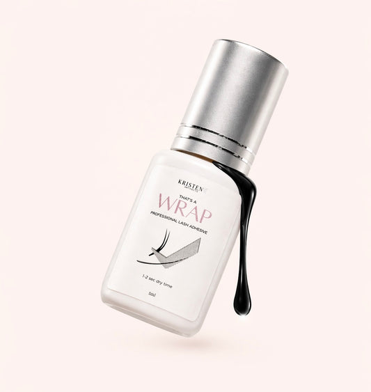 Wrapped Lash Adhesive