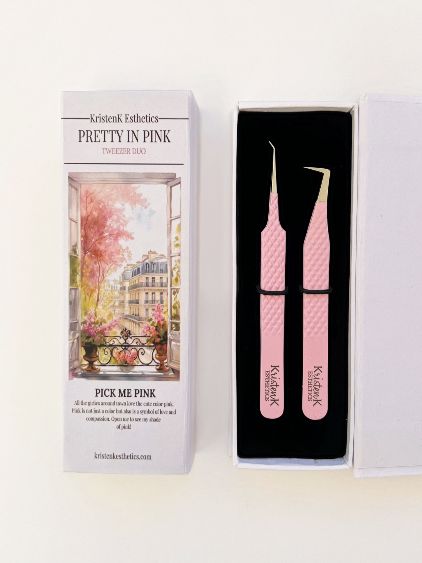 Pretty in Pink - Tweezer Duo