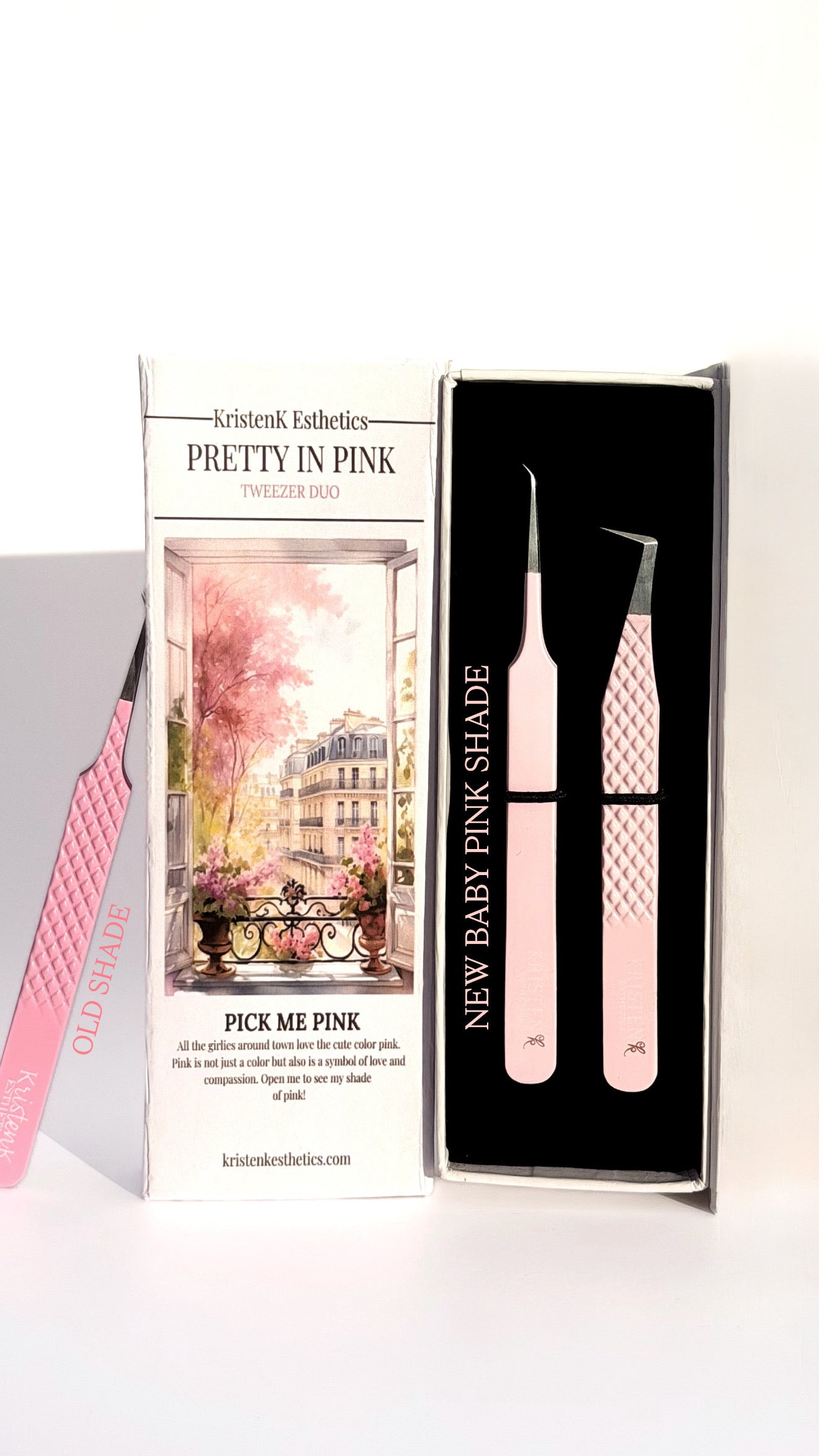 Pretty in Pink - Tweezer Duo
